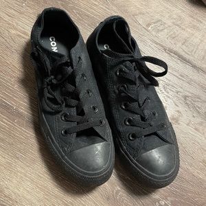 Black Low Top Converse